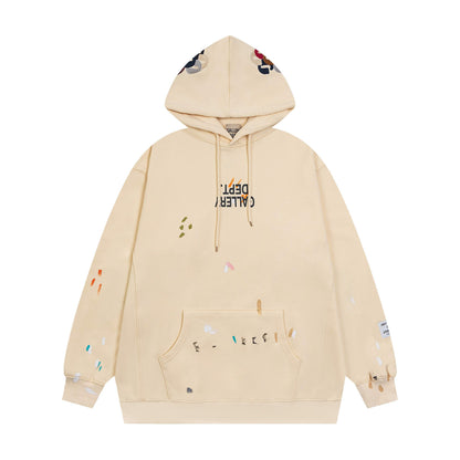 GALLERY DEPT New Hooded Sweatshirt G394
