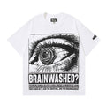 White Eyeball Graphic T-Shirt X8767