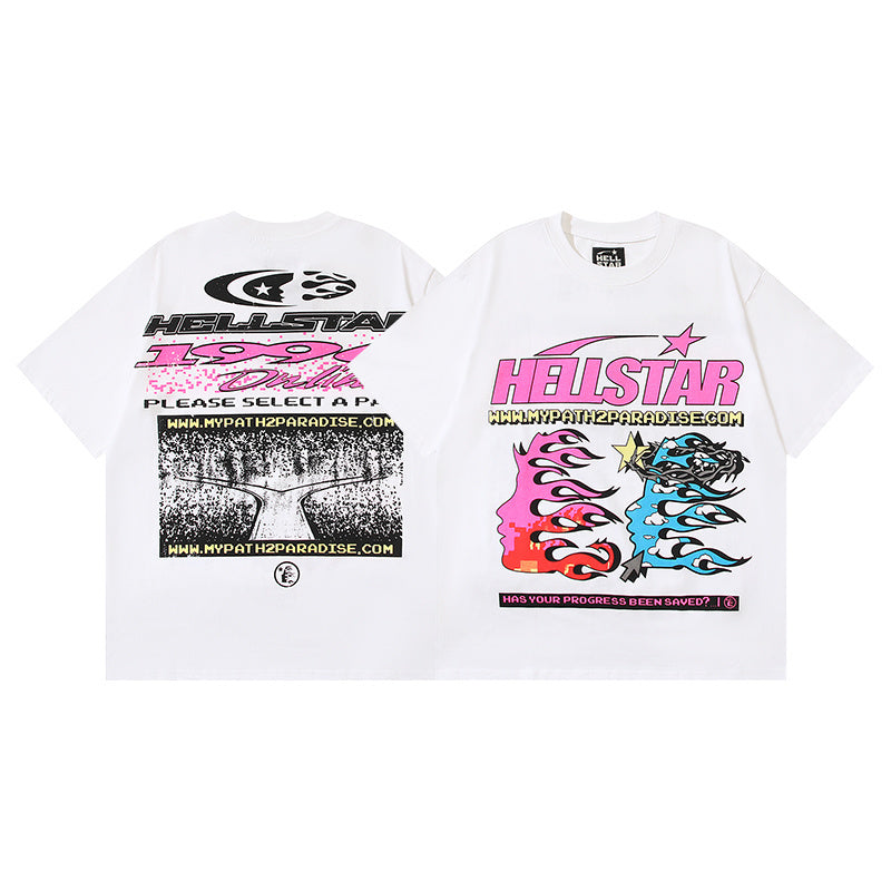 Pixel Graphic T-Shirt B916