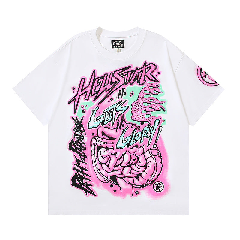 White Graphic T-Shirt B768443