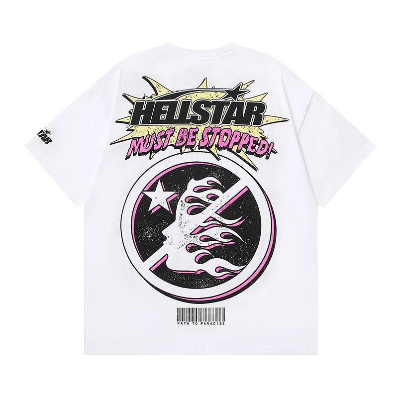 White Graphic T-Shirt G512