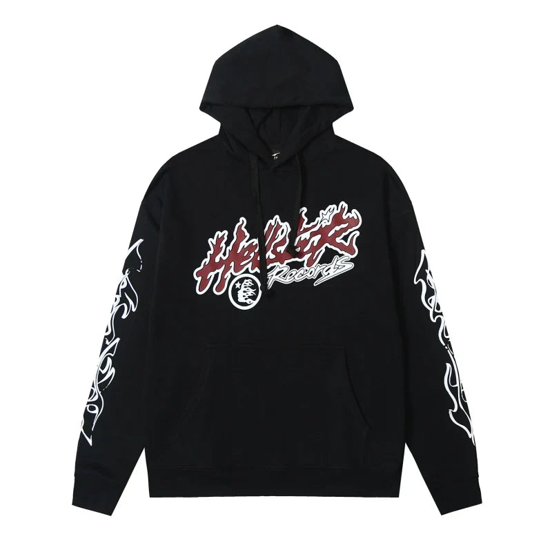 Hellstar Records Hoodie Black