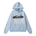 Light Blue Black Hoodie N96474