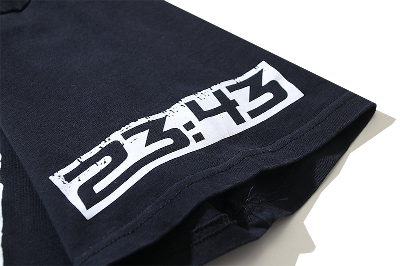 Black Graphic T-Shirt E36470