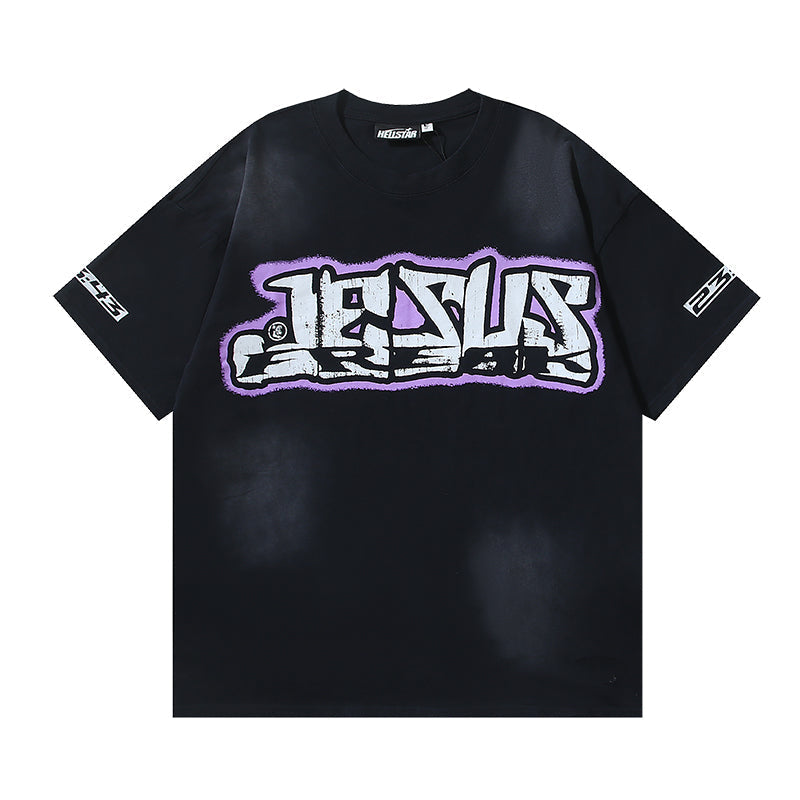 Black Graphic T-Shirt E661649