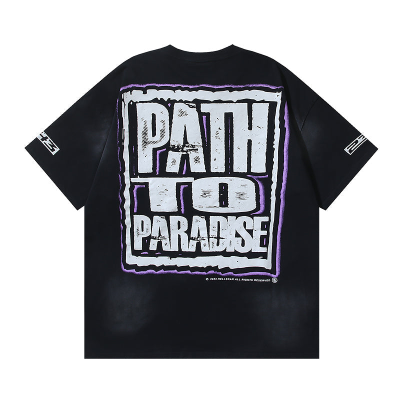 Black Graphic T-Shirt E661649