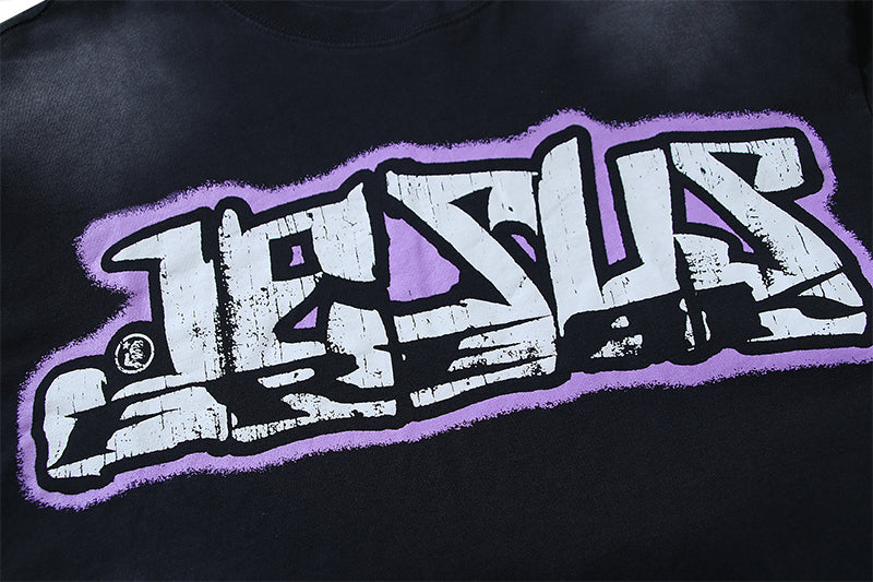 Black Graphic T-Shirt E661649