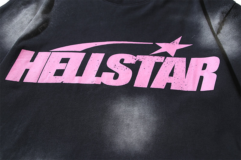 Black Pink Casual Apparel T826834