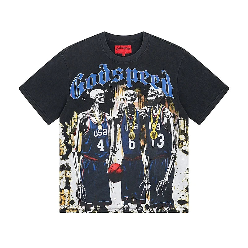 Basketball Graphic Tee I5122