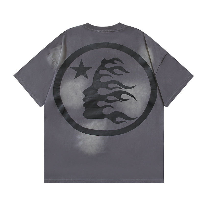 Grey/Green Logo T-Shirt H6681