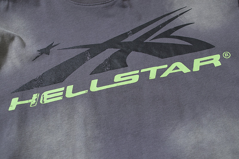 Grey/Green Logo T-Shirt H6681