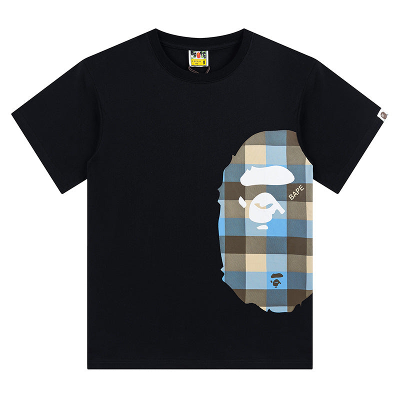 Black Graphic T-Shirt Q7116