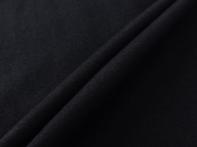 Black Graphic T-Shirt Q7116