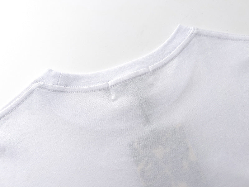 White Graphic T-Shirt N996