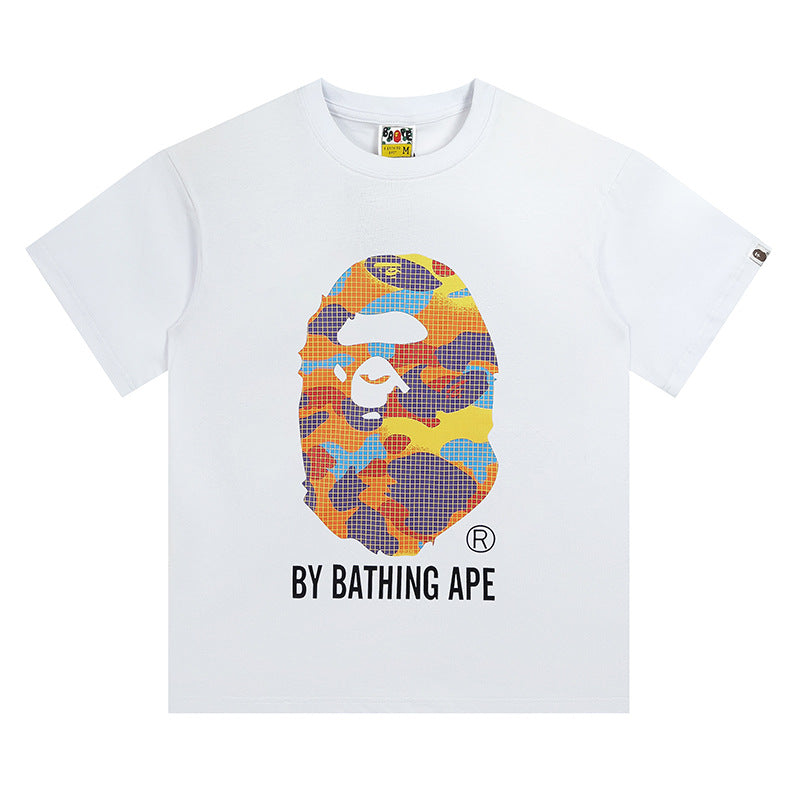 White Graphic T-Shirt U249