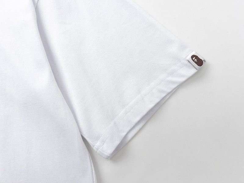 White Graphic T-Shirt U249