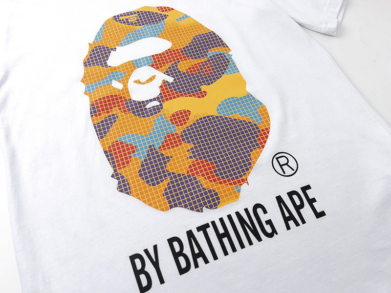White Graphic T-Shirt U249