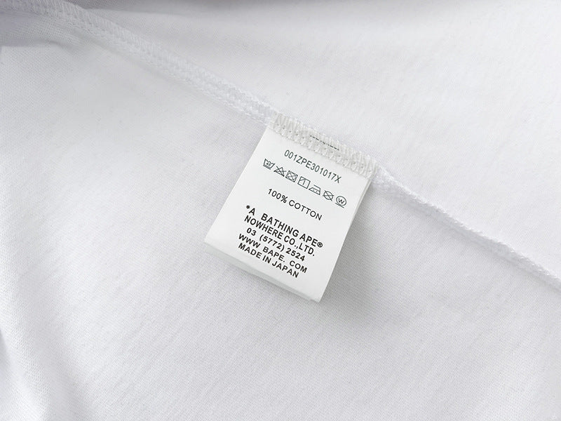 White Graphic T-Shirt U249