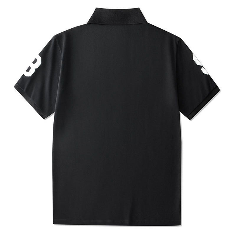 Embroidery Graphic Polo T-Shirt W23177