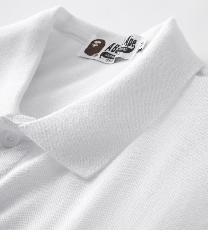 Embroidery Graphic Polo T-Shirt W23177