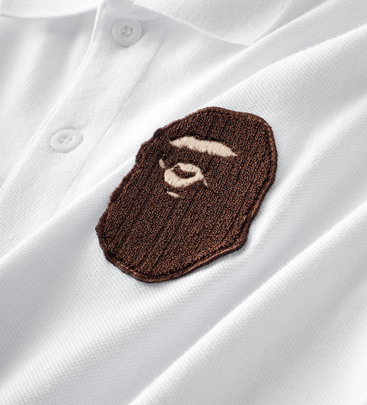 Embroidery Graphic Polo T-Shirt W23177