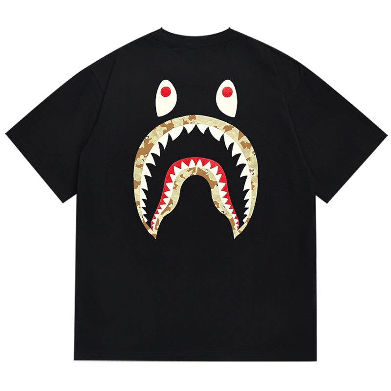 Shark Print T-Shirt O98434