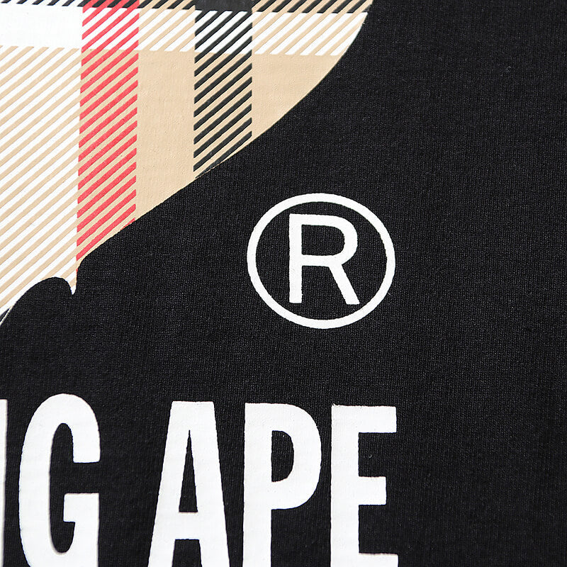 Plaid Graphic Tee W295556