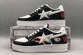 Color Block Shark Black Sneakers X24599
