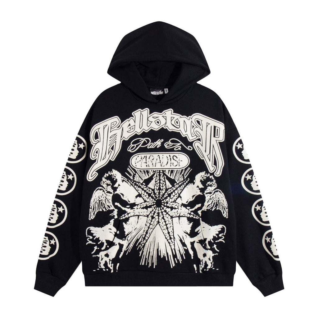 Black Star Hoodie Z25899