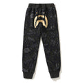 Black Gold Shark Camouflage Casual Pants M7116
