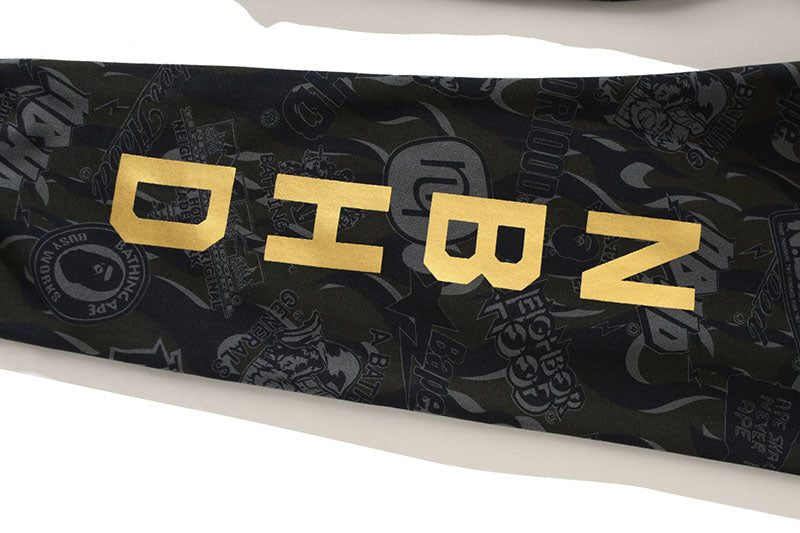 Black Gold Shark Camouflage Casual Pants M7116