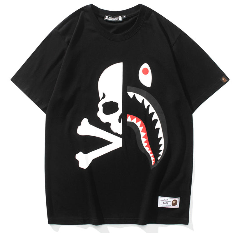 Half Shark Graphic Tee M1830