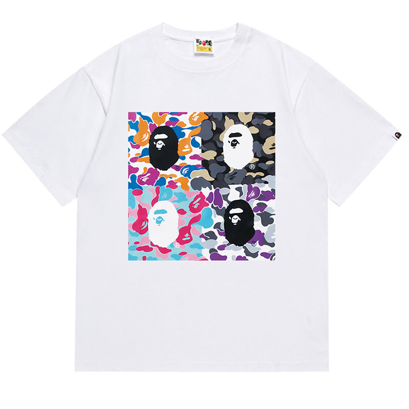 Front And Back Printed Short-Sleeved Tee Y4640