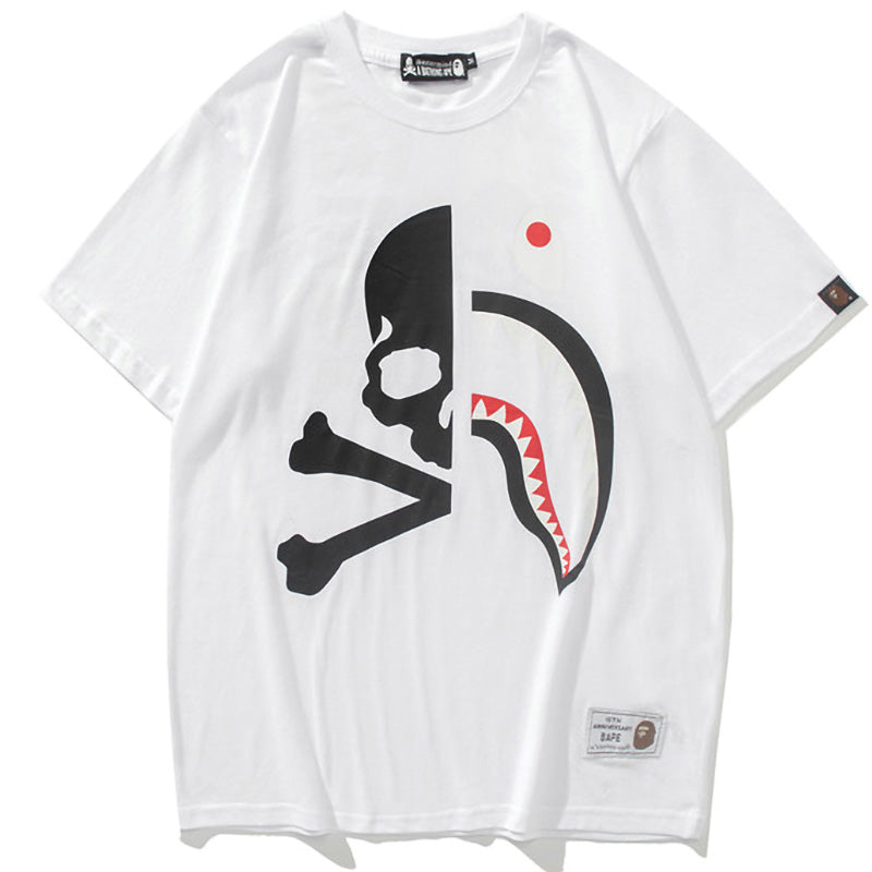Half Shark Graphic Tee M1830