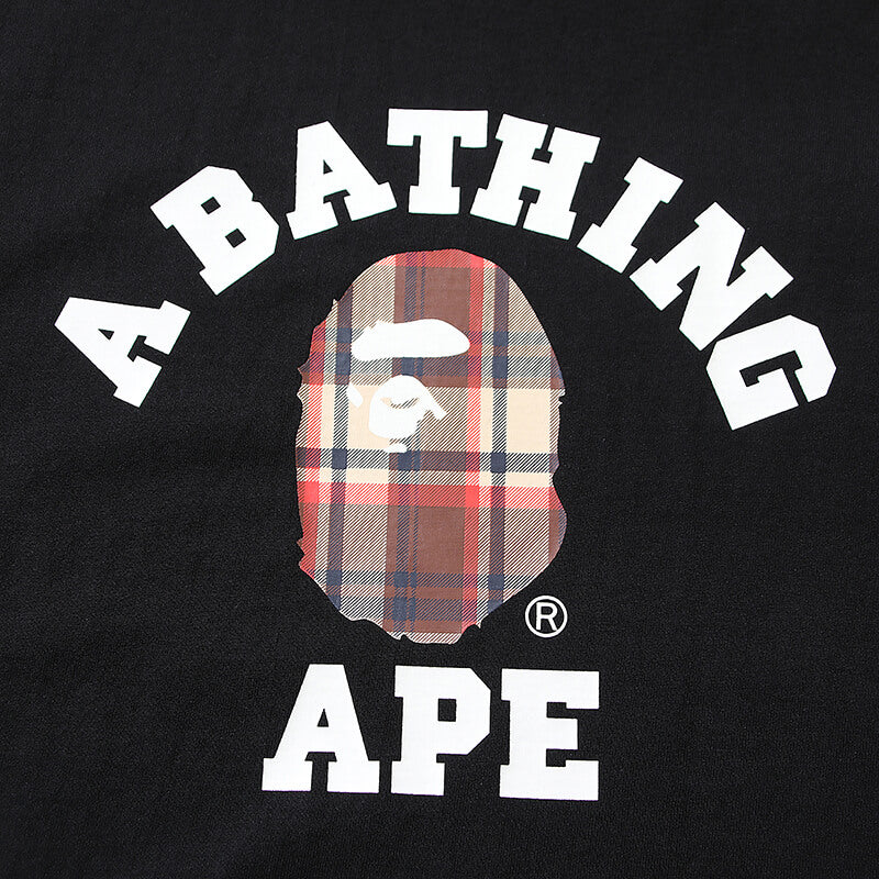 Black And Brown Plaid Short Sleeve T-Shirt Q75187