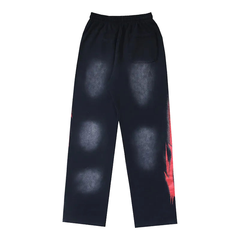 Black And Red Pants L443077
