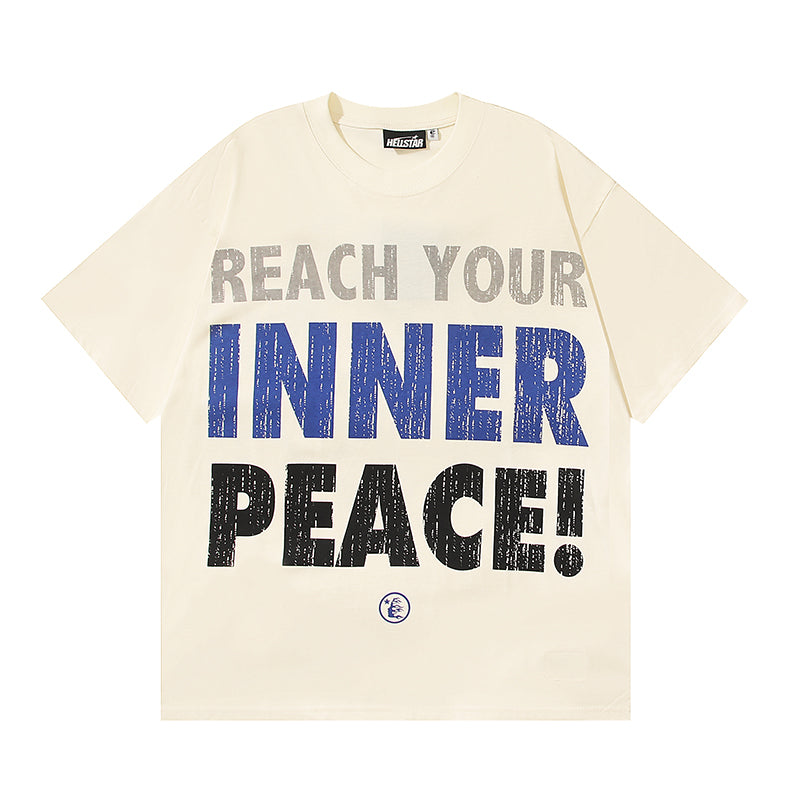 Hellstar Inner Peace T-Shirt Cream