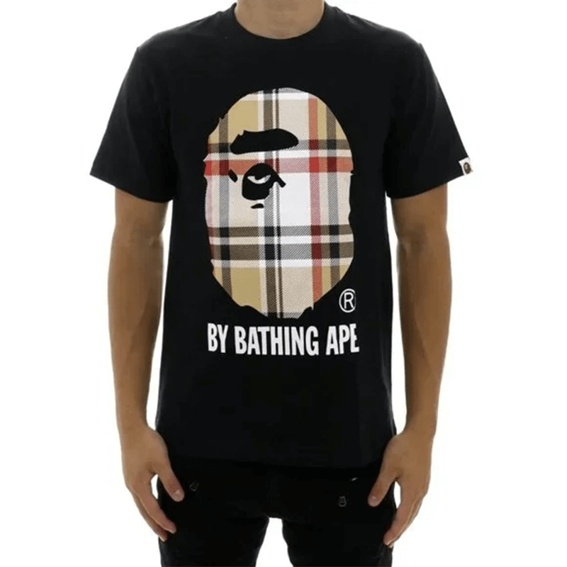 Plaid Graphic Tee W295556